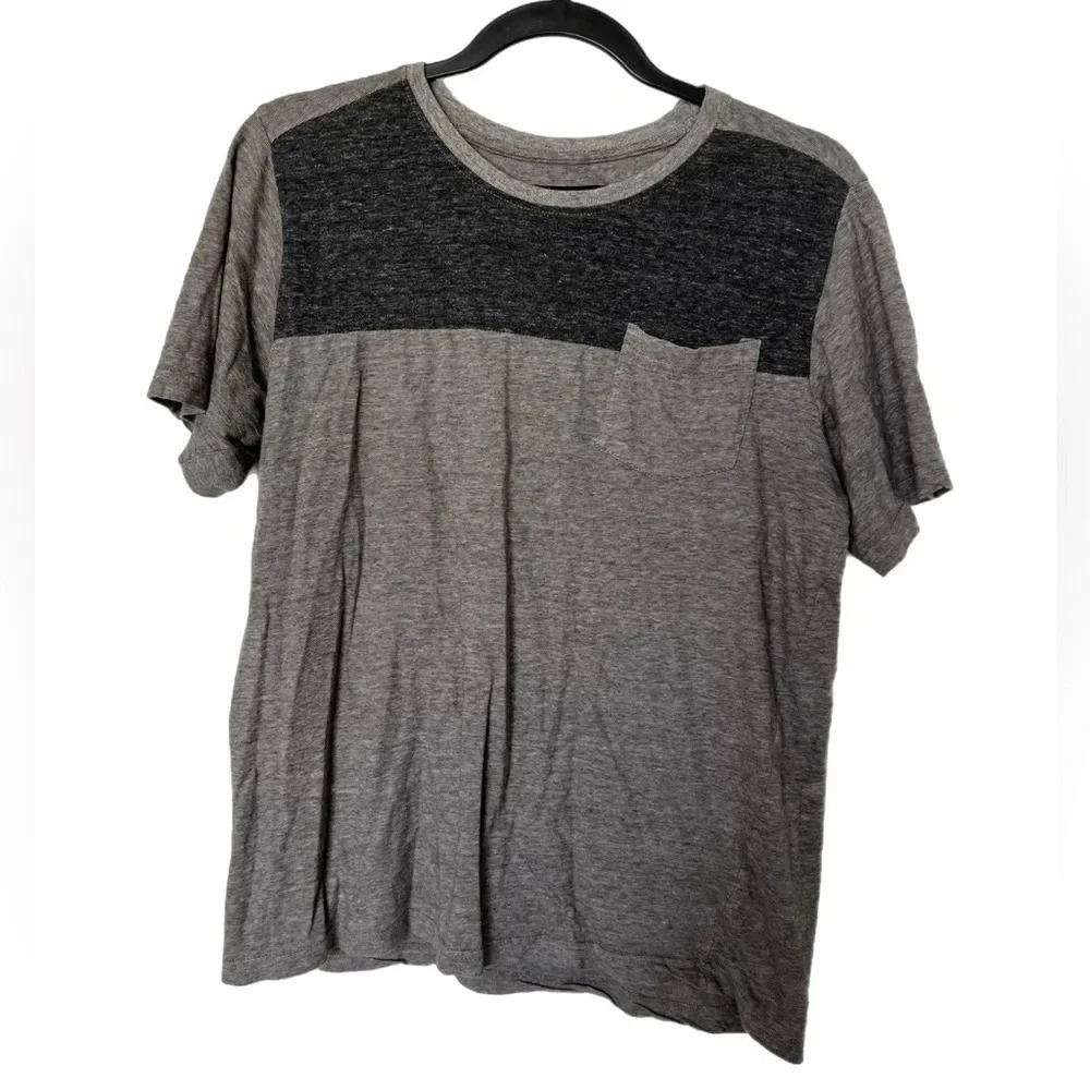 HUDSON & BARROW : men’s grey tee